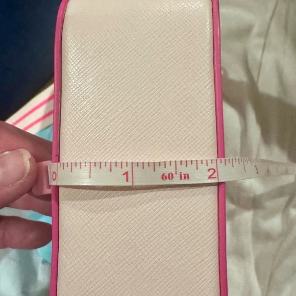 Kate Spade NEW Pink Crossbody Mini Camera Bag with Guitar Strap - Picture 11 of 16